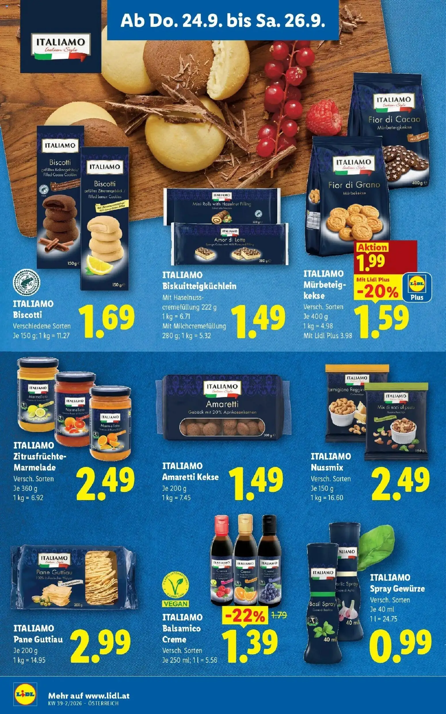 Lidl Flugblatt - Jenbach ab 24.09.2026 - Angebote ab donnerstag | Seite: 12