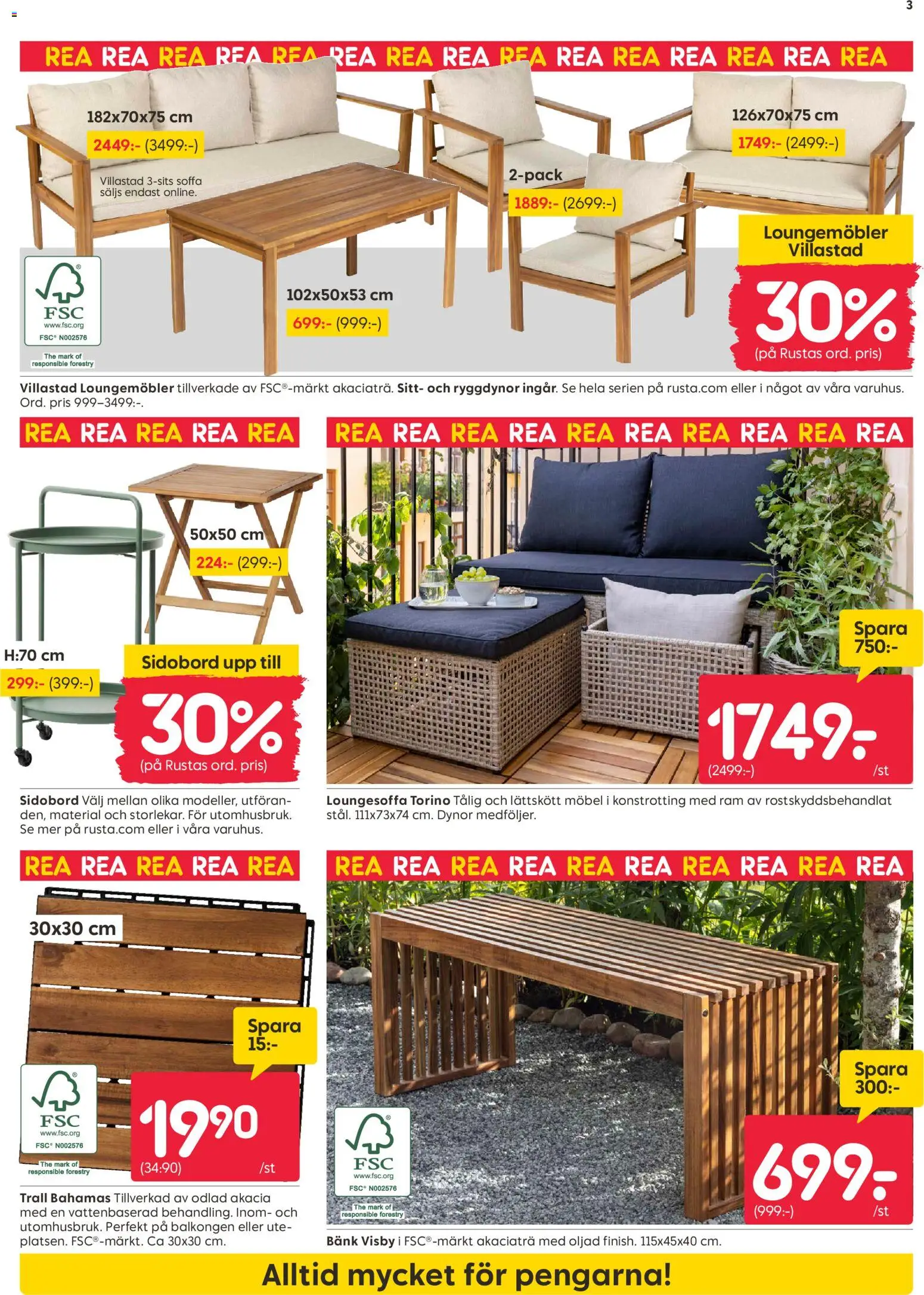 Rusta reklamblad aktuell från 22/06/2026 | Sida: 3