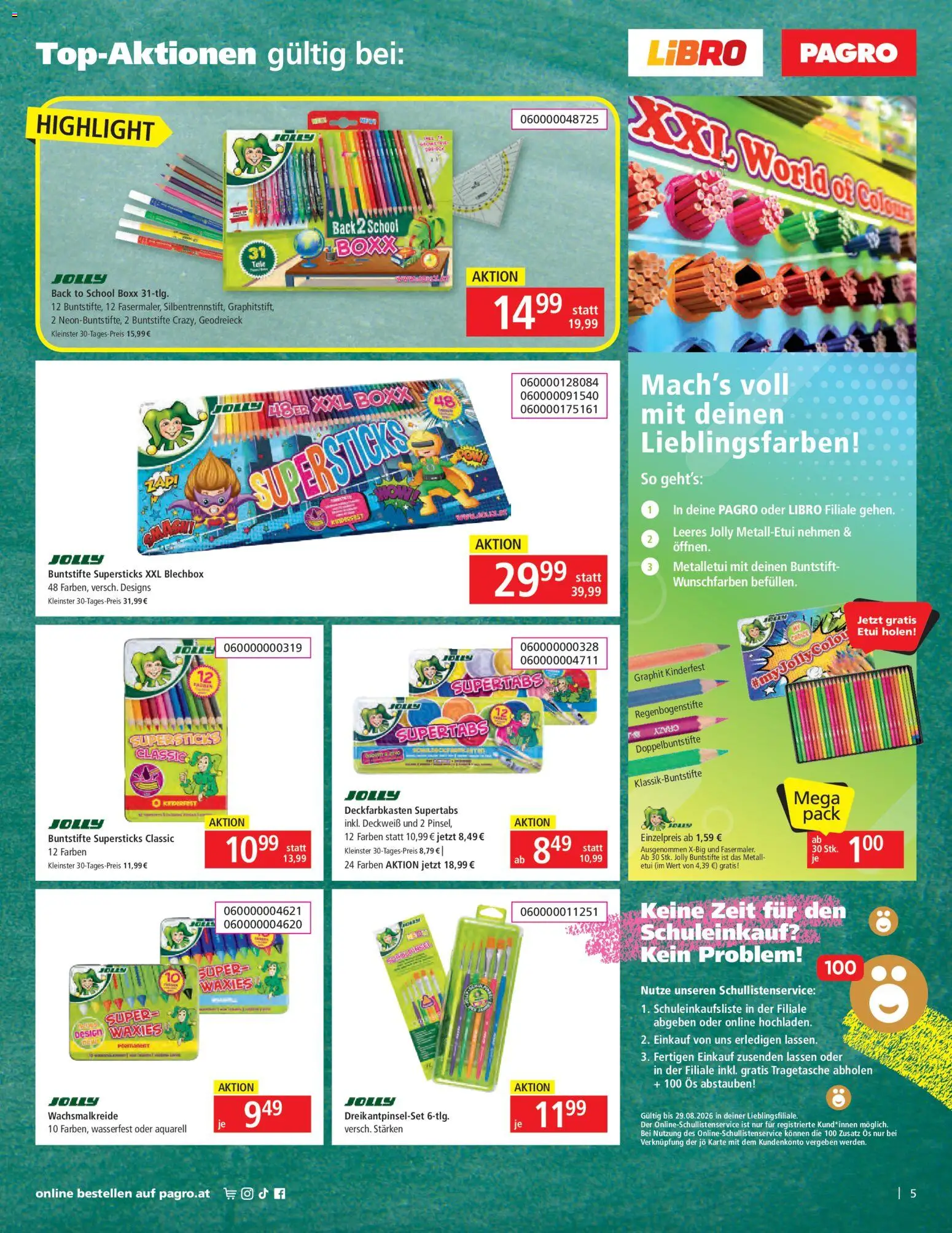 Pagro-Diskont Flugblatt gültig ab 20.08.2026 | Seite: 5