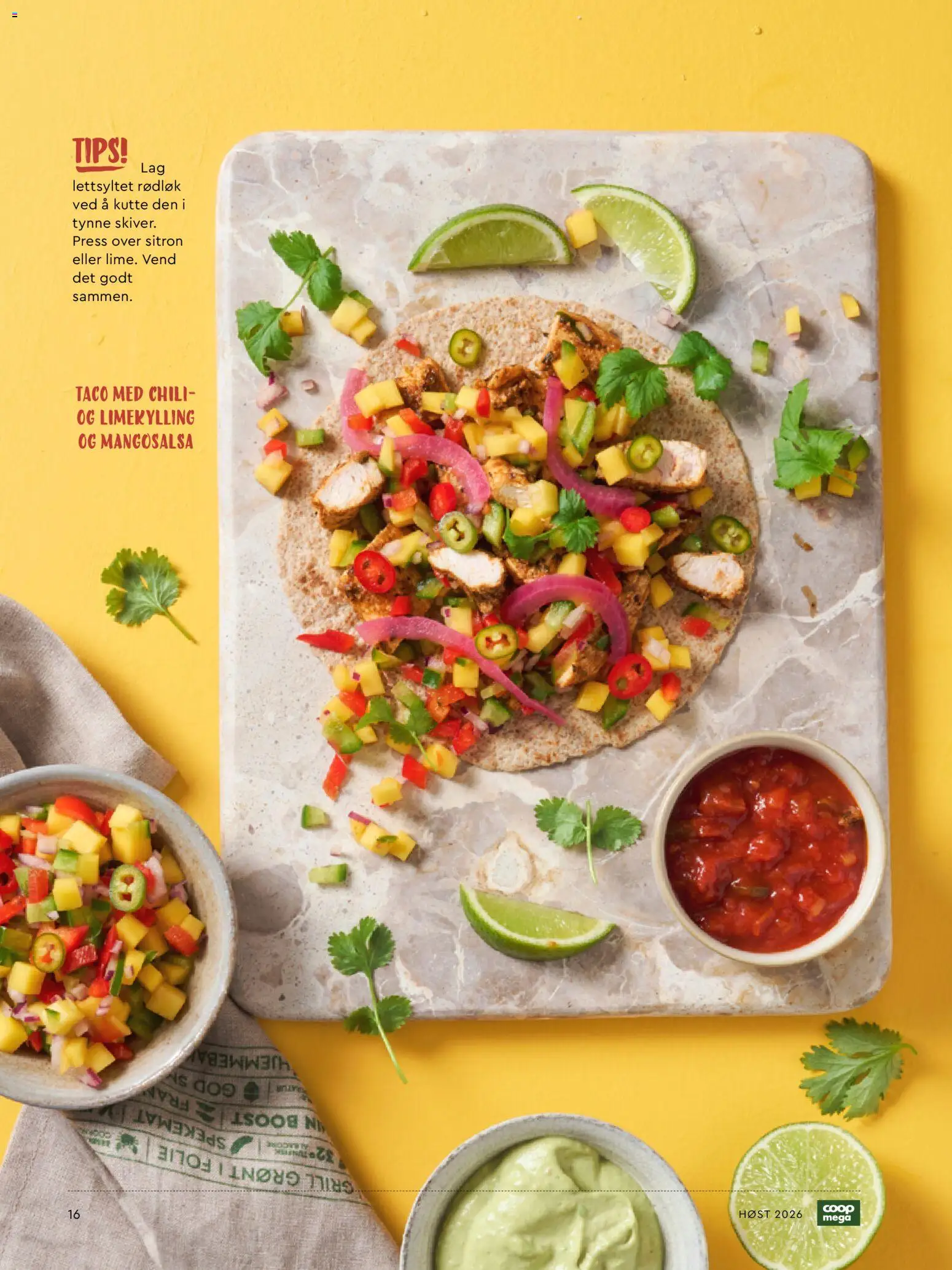 {H1} | Side: 16 | Produkter: Folie, Grill, Spekemat, Taco