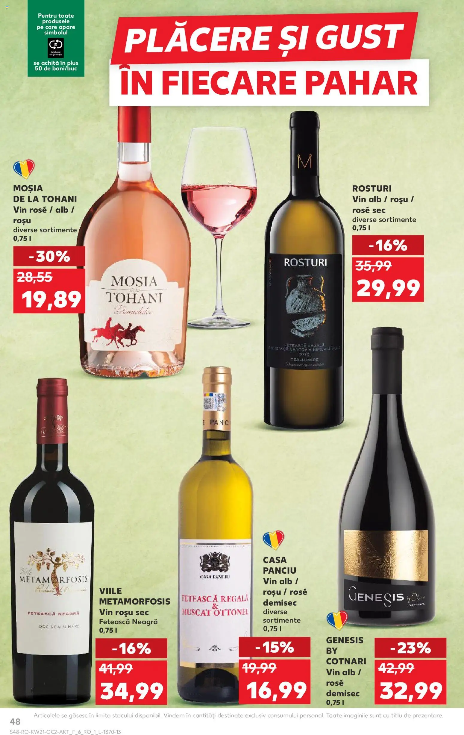 Noul catalog Kaufland – valabil de la 20.05.2026 | Pagină: 48 | Produse: Vin