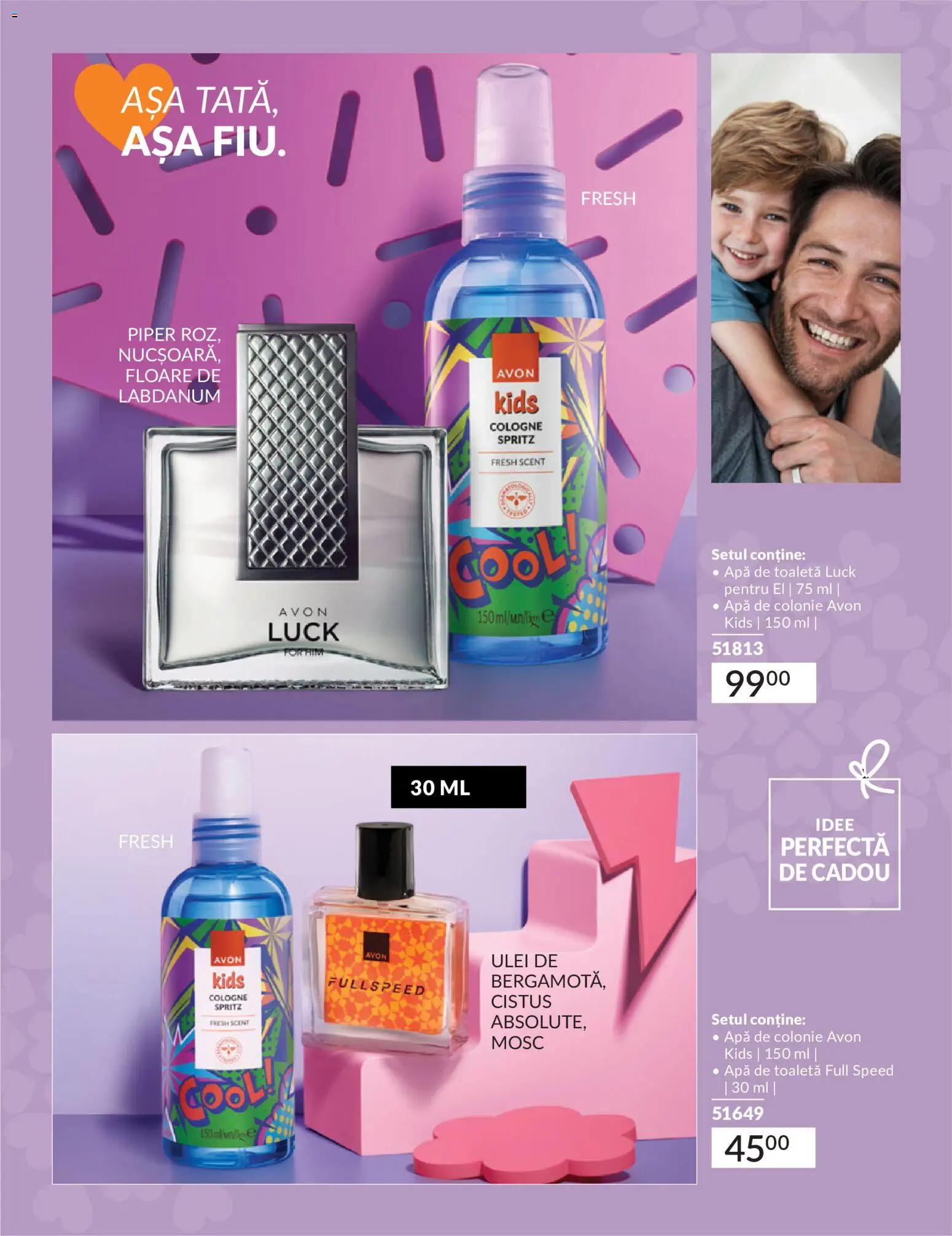Noul catalog Avon – valabil de la 11.05.2026 | Pagină: 53 | Produse: Toaletă, Apă de toaletă, Ulei, Piper