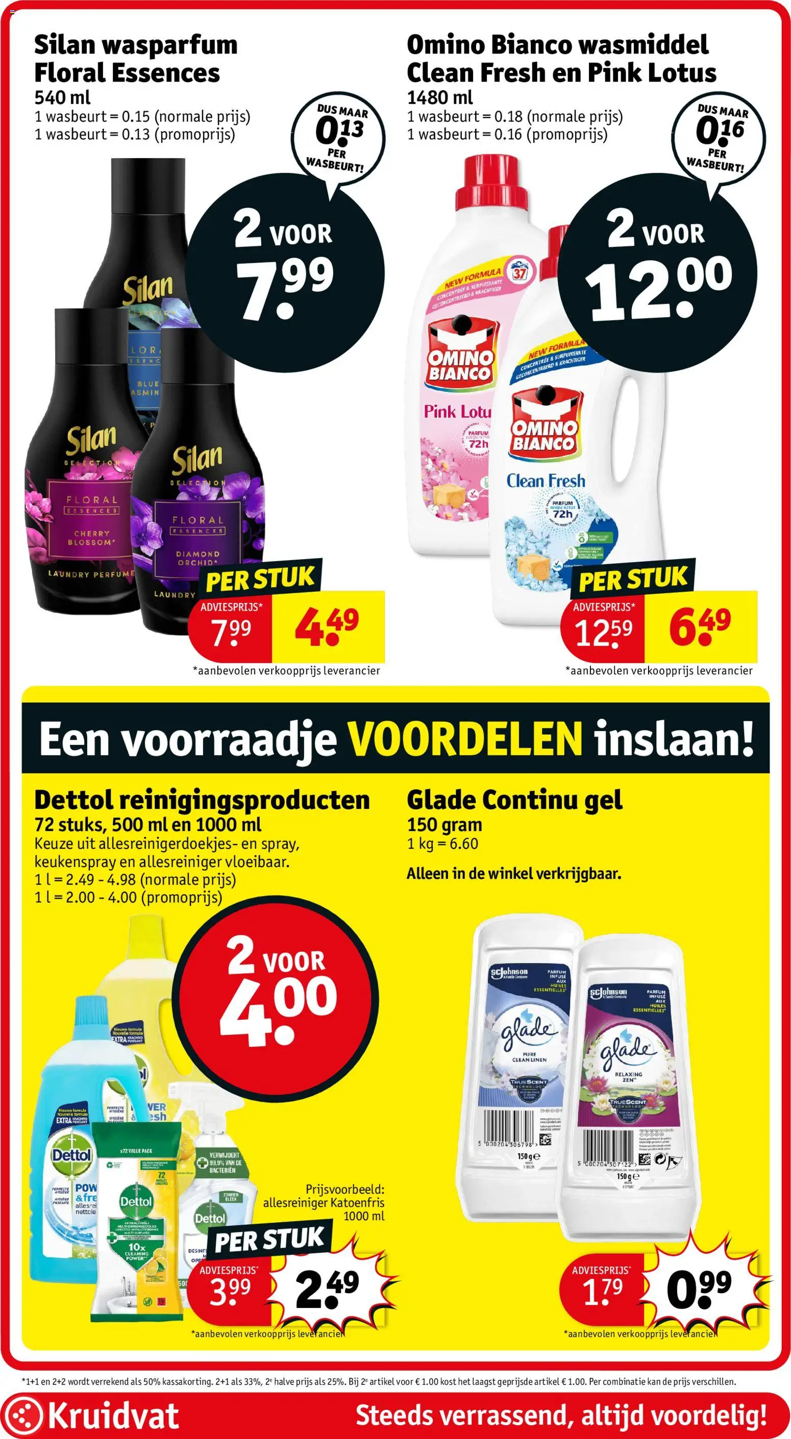 {H1} | Pagina: 30 | Producten: Gel, Lotus, Wasmiddel, Kan