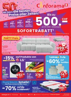 Conforama aktionen Nr 36 ab 02.09.2026 gültig