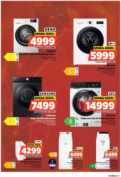 Power erbjudanden - Förhandsvisning av reklamblad från butik Power aktuell från 27/02/2026 | Sida: 47 | Produkter: Kläder, Tvättmaskin