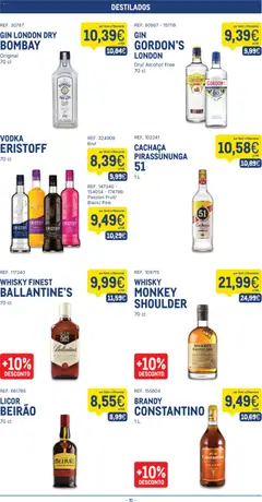 Pré-visualização Makro folheto válido de 22/09/2026 | Página: 15 | Produtos: Cachaça, Licor, Ballantine's, Vodka