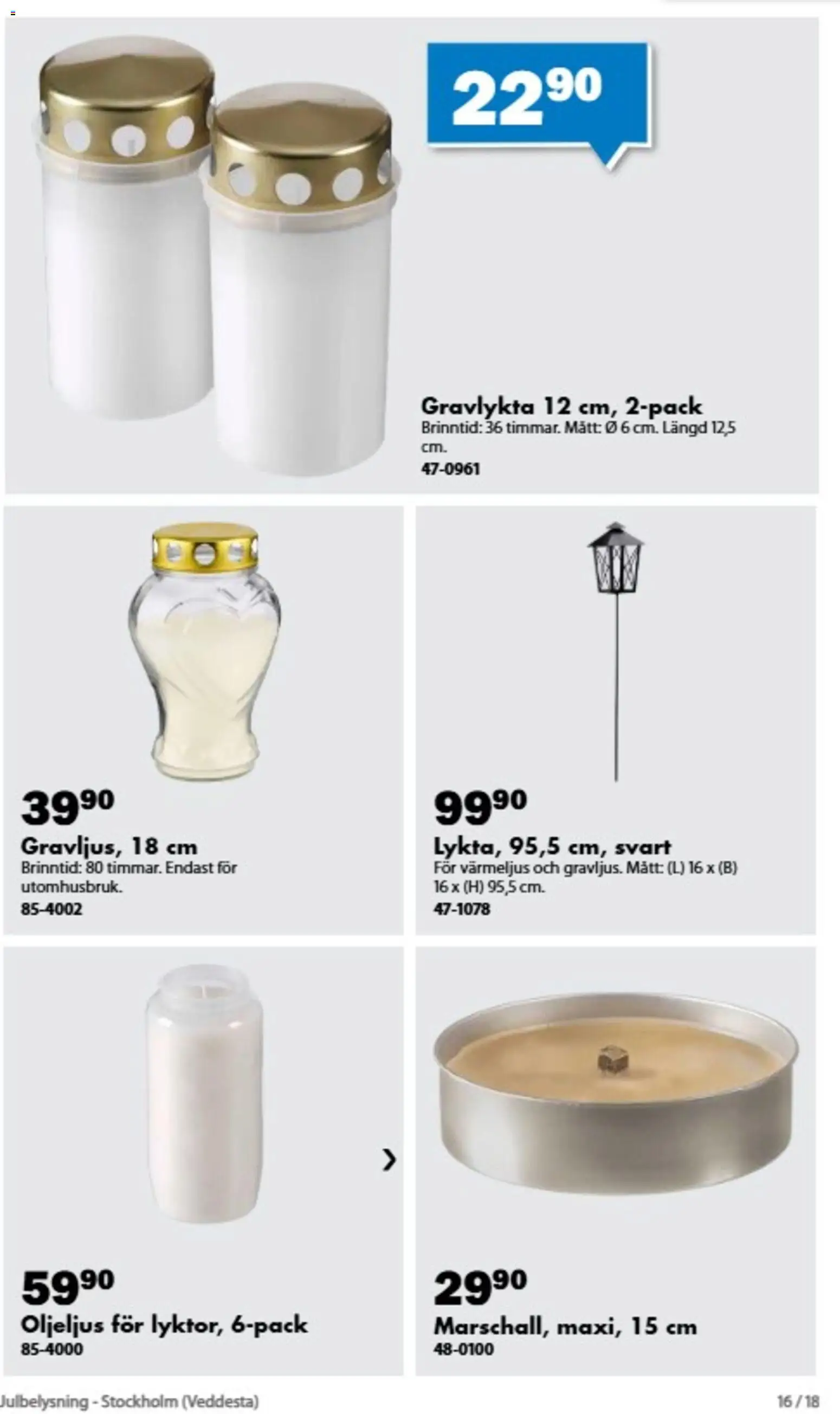 Biltema reklamblad aktuell från 16/10/2026 | Sida: 16