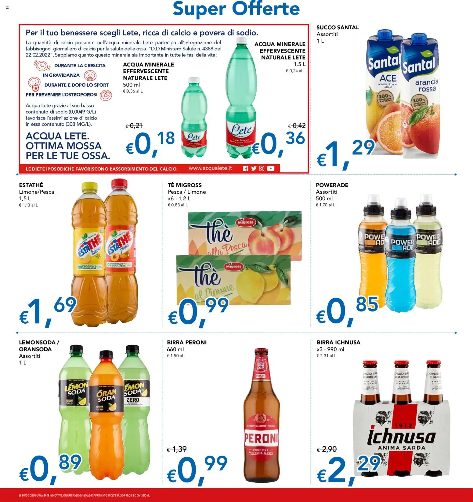 Volantino Migross del 21.05.2026 | Pagina: 11 | Prodotti: Acqua, Pesca, Arancia, Acqua minerale