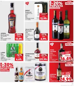 Kaufland HR akciós újság - amely érvényes a következő dátumtól: 2026.09.02. | Oldal: 27 | Termékek: Aperol, Whiskey, Prosecco, Jameson