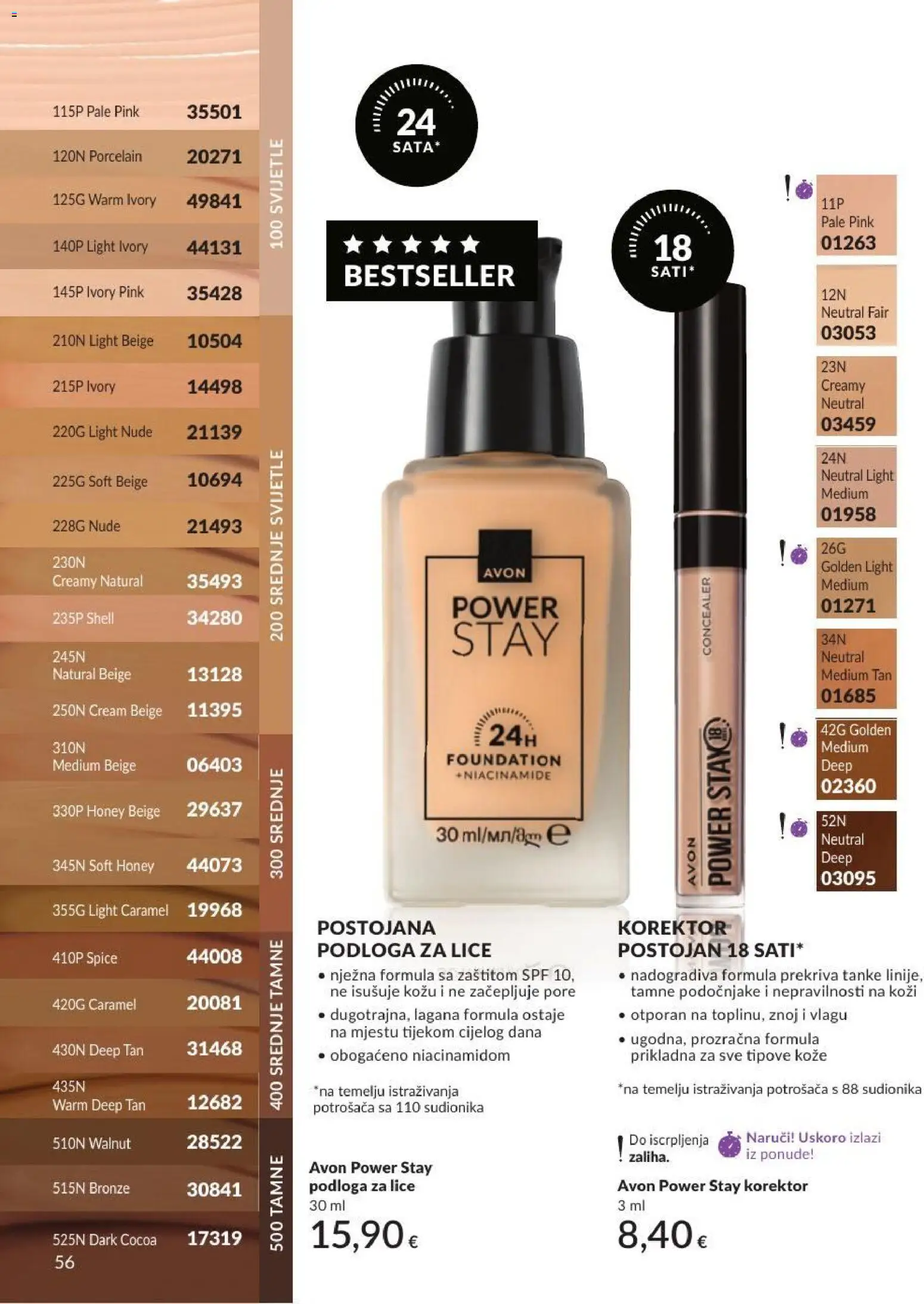 Avon katalog | vrijedi od 30.06.2026 | Stranica: 56 | Proizvodi: Concealer, Korektor