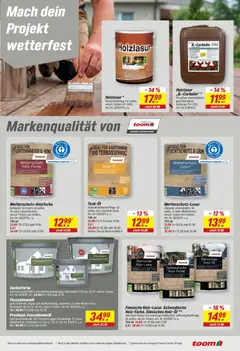 Toom Baumarkt Prospekt ab 14.09.2026 gültig | Seite: 17