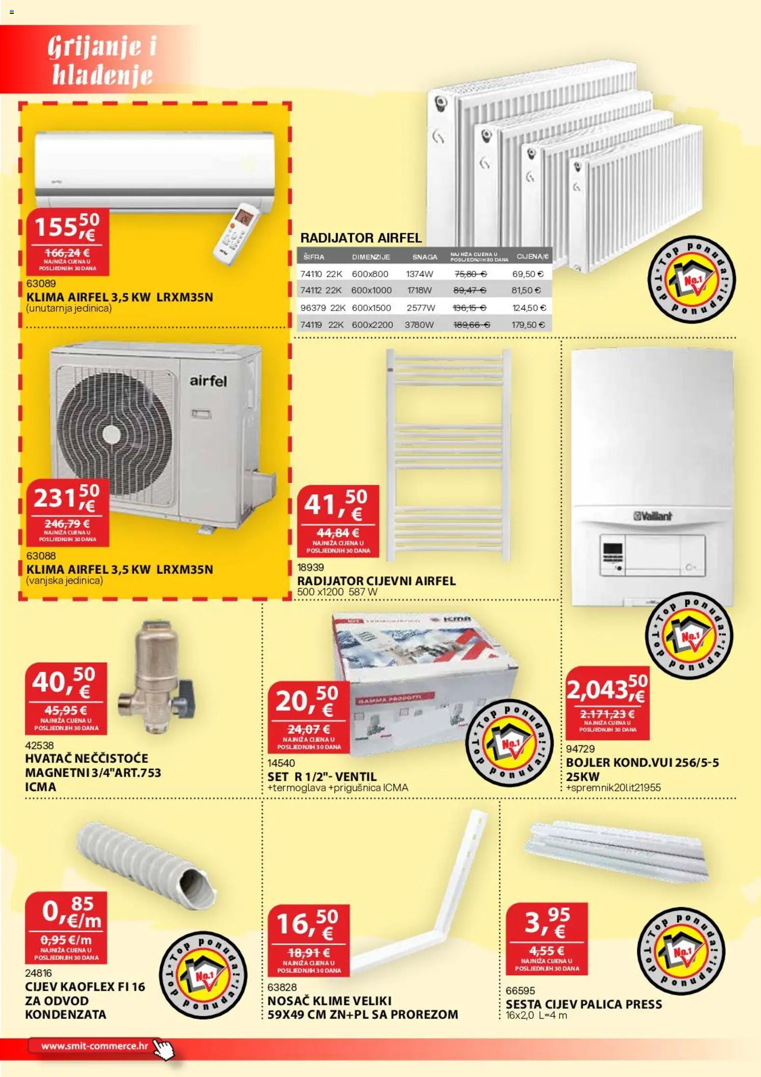 Smit Commerce katalog | vrijedi od 15.06.2026 | Stranica: 8 | Proizvodi: Radijator, Klima, Ventil