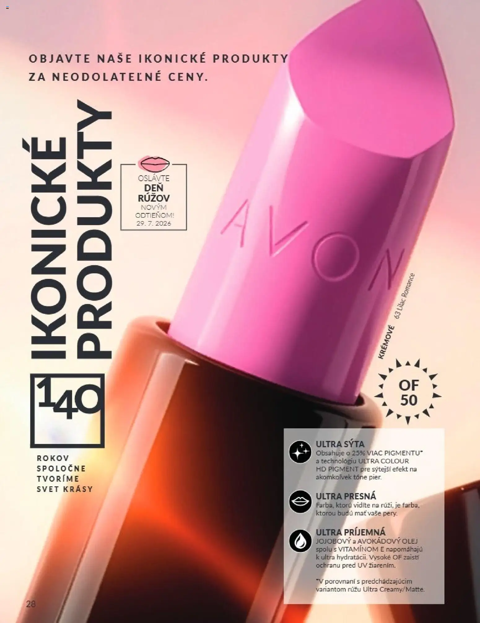 Nové Avon akcie – leták je platný od 01.07.2026 | Strana: 28 | Produkty: Olej, Avokádový olej