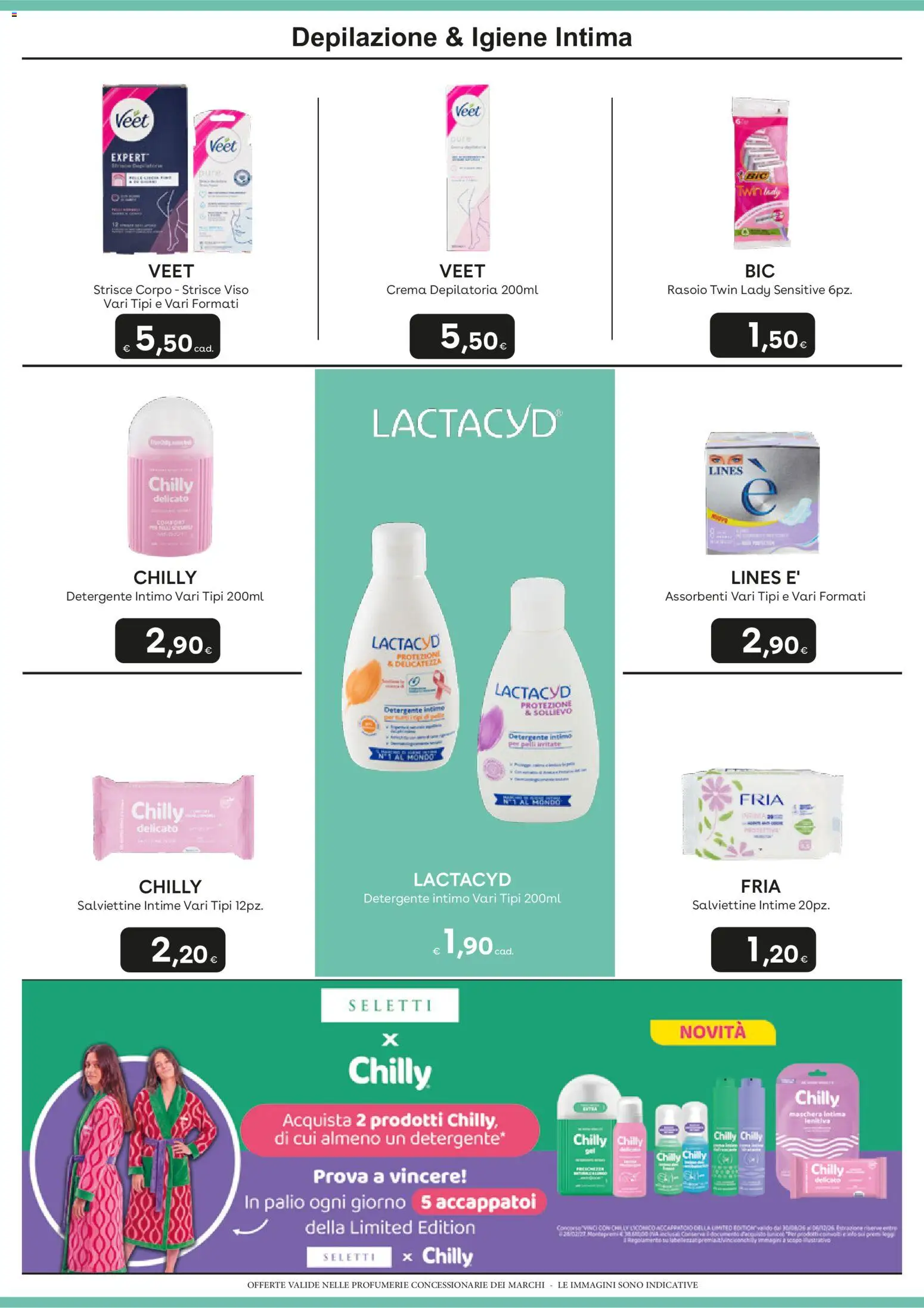 Volantino Idea bellezza del 04/09/2026 | Pagina: 16 | Prodotti: Maschera, Detergente intimo, Detergente, Assorbenti