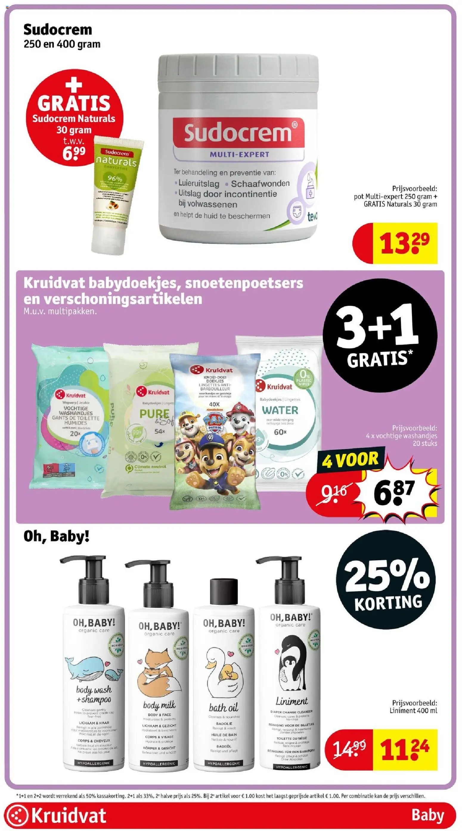 {H1} | Pagina: 32 | Producten: Sudocrem, Shampoo, Water, Pot