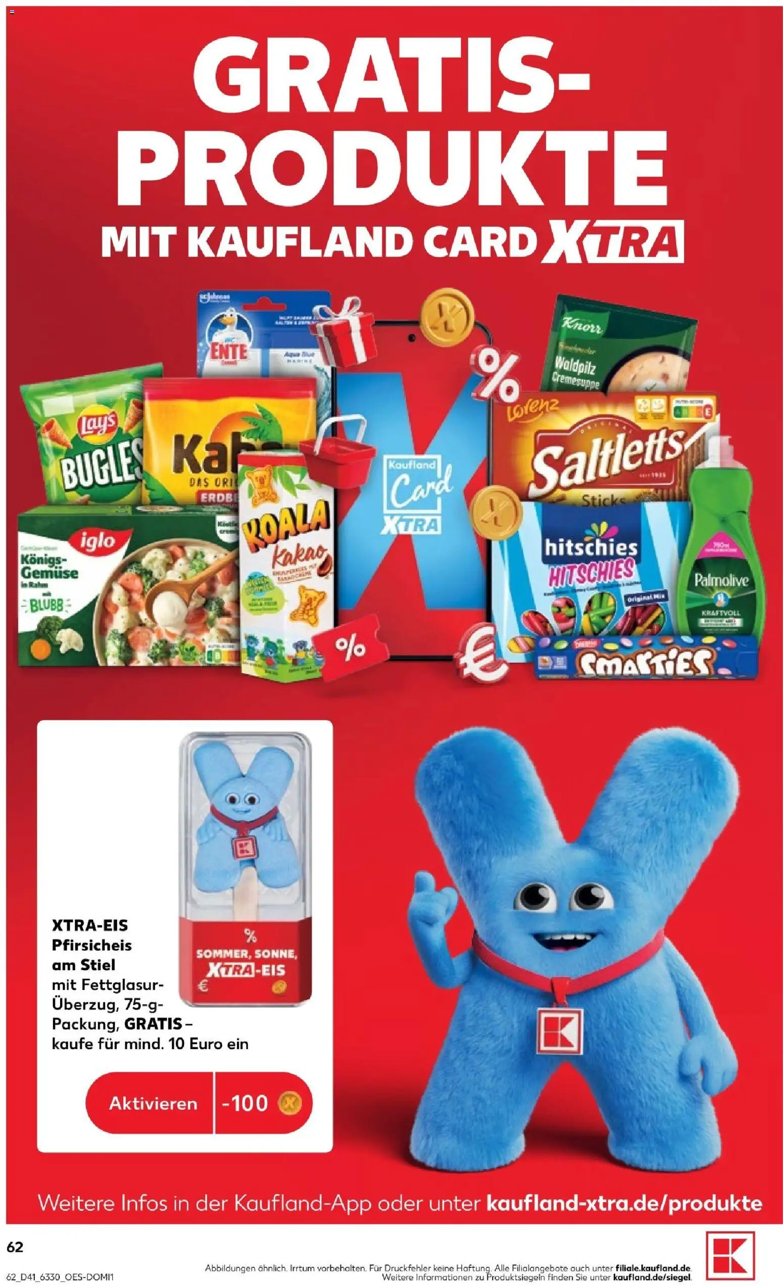 Kaufland Prospekt Kiel – gültig ab 08.10.2026 | Seite: 64 | Produkte: Iglo, Smarties, Knorr, Ente