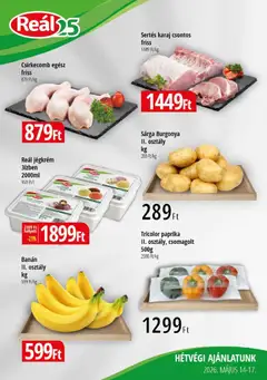 Reál Bevásárló hétvége - Pest megye - amely érvényes a következő dátumtól: 14.05.2026