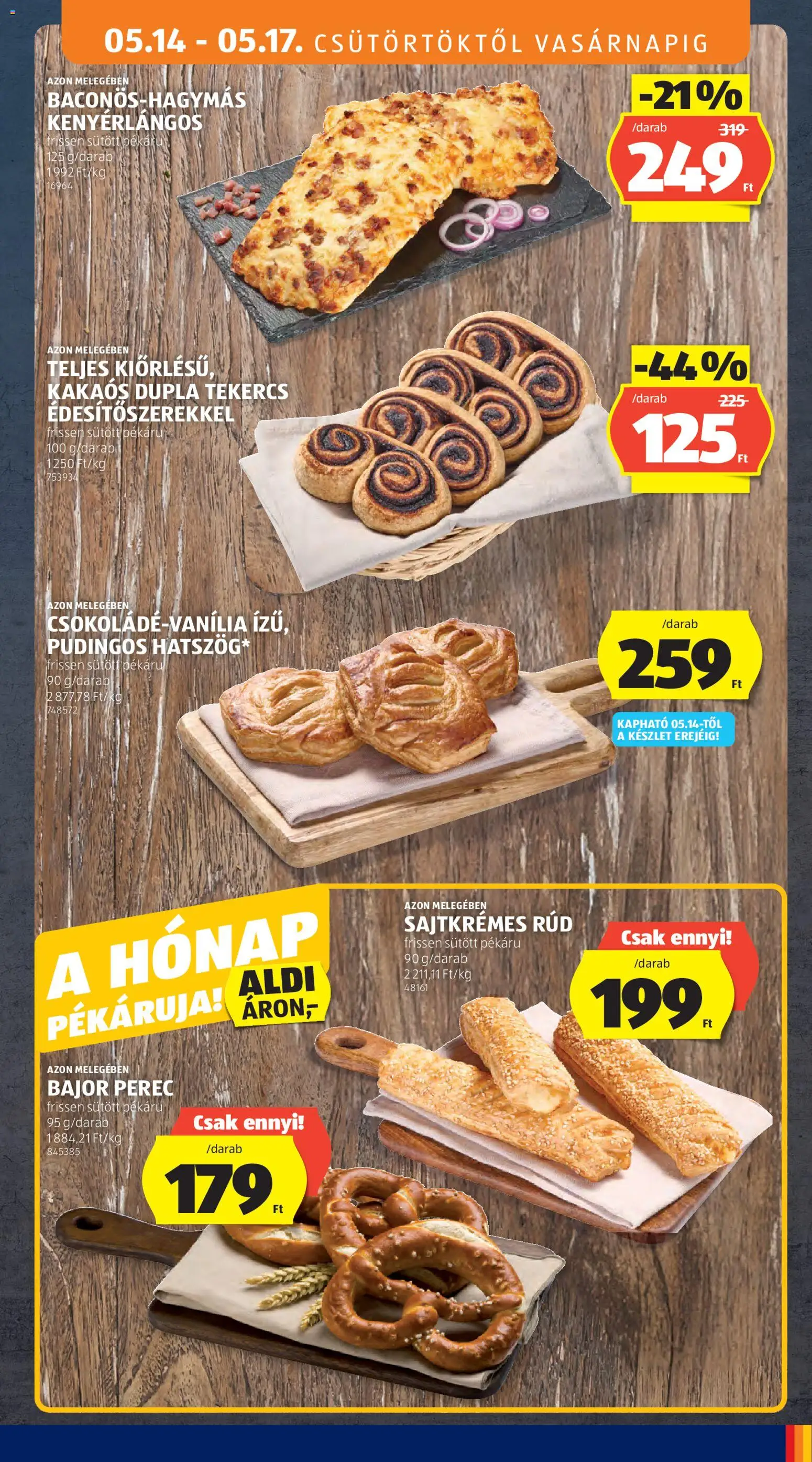 Aldi akciós ujság - amely érvényes a következő dátumtól: 14.05.2026 | Oldal: 9