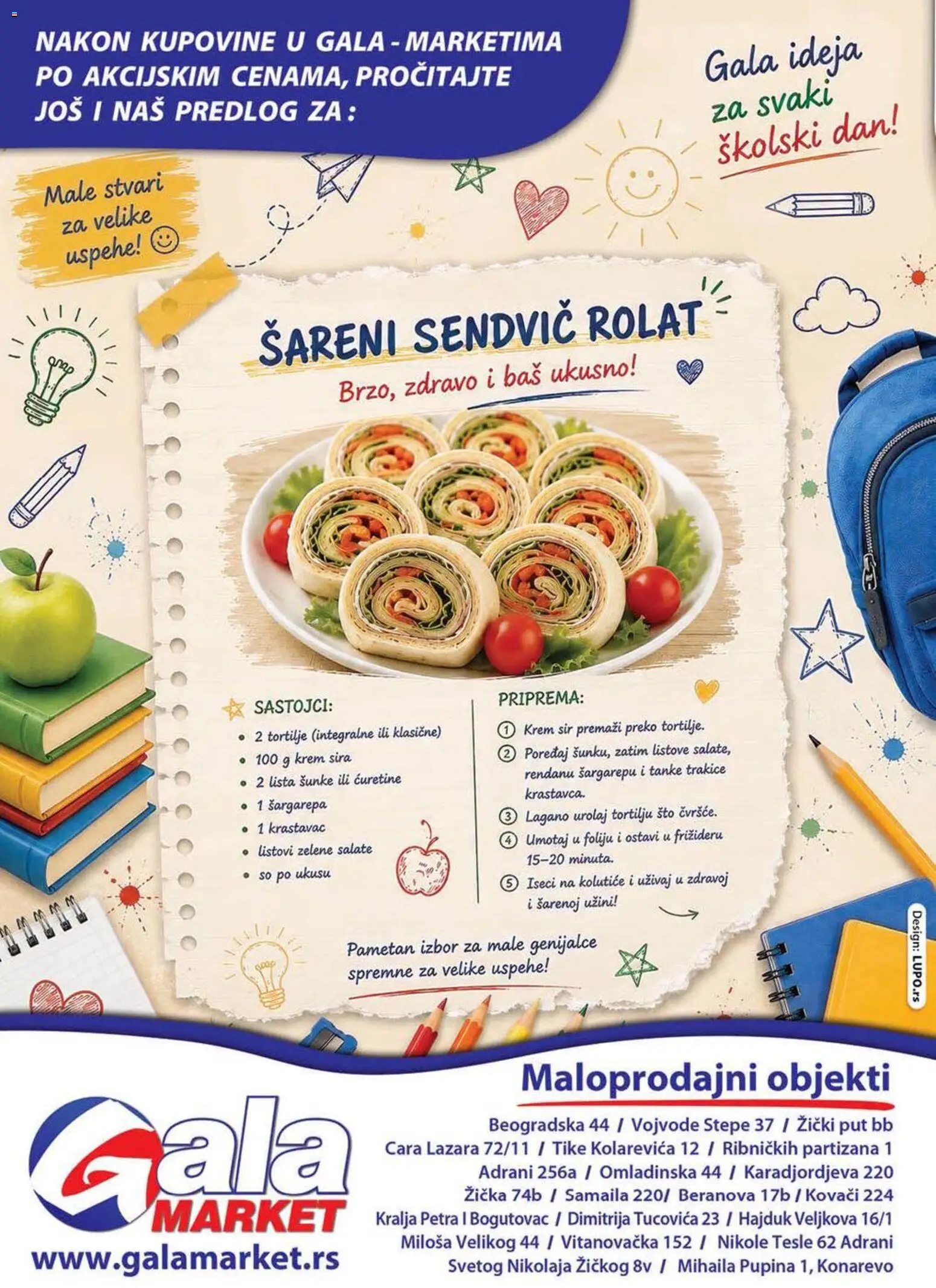 Gala MARKET katalog - važi od 05.09.2026 | Strana: 8 | Proizvode: Krastavac, Sto, So, Sir