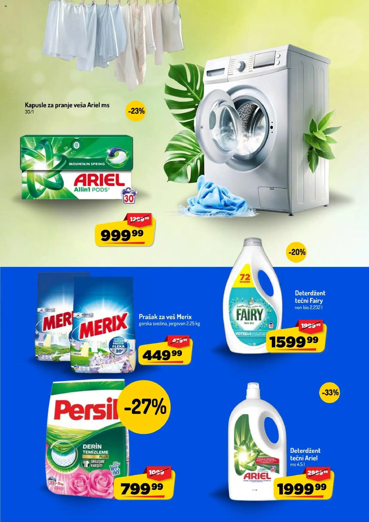 Aman katalog - važi od 31.08.2026 | Strana: 38 | Proizvode: Deterdžent, Ariel, Prašak za veš, Persil