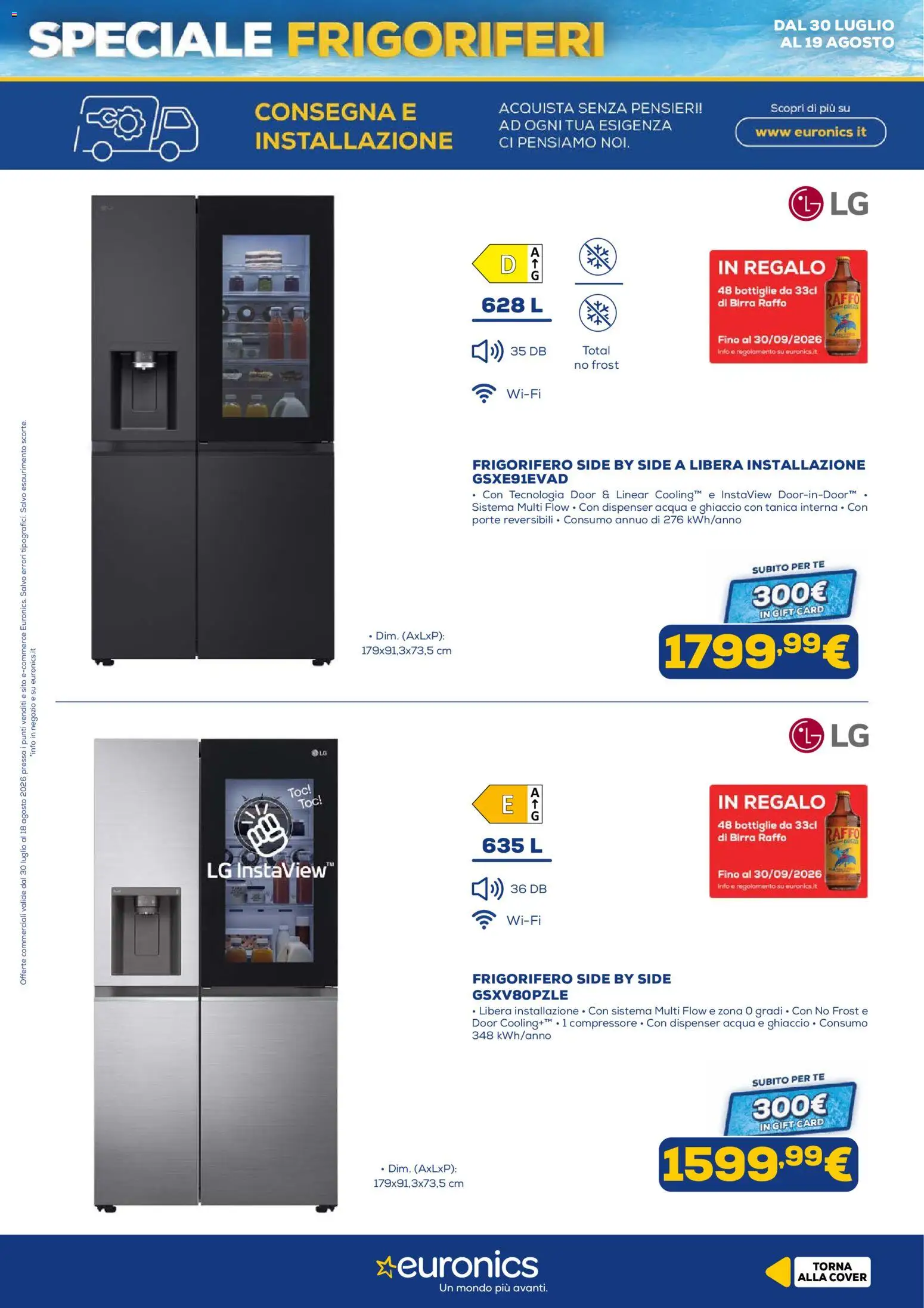 Volantino Euronics del 30/07/2026 | Pagina: 14