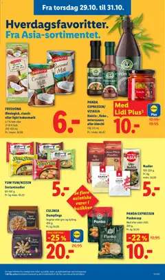 Lidl - Tilbudsavis gyldig fra 25/10/2026 | Side: 3 | Produkter: Rasp, Ris, Nudler, Kokosmælk