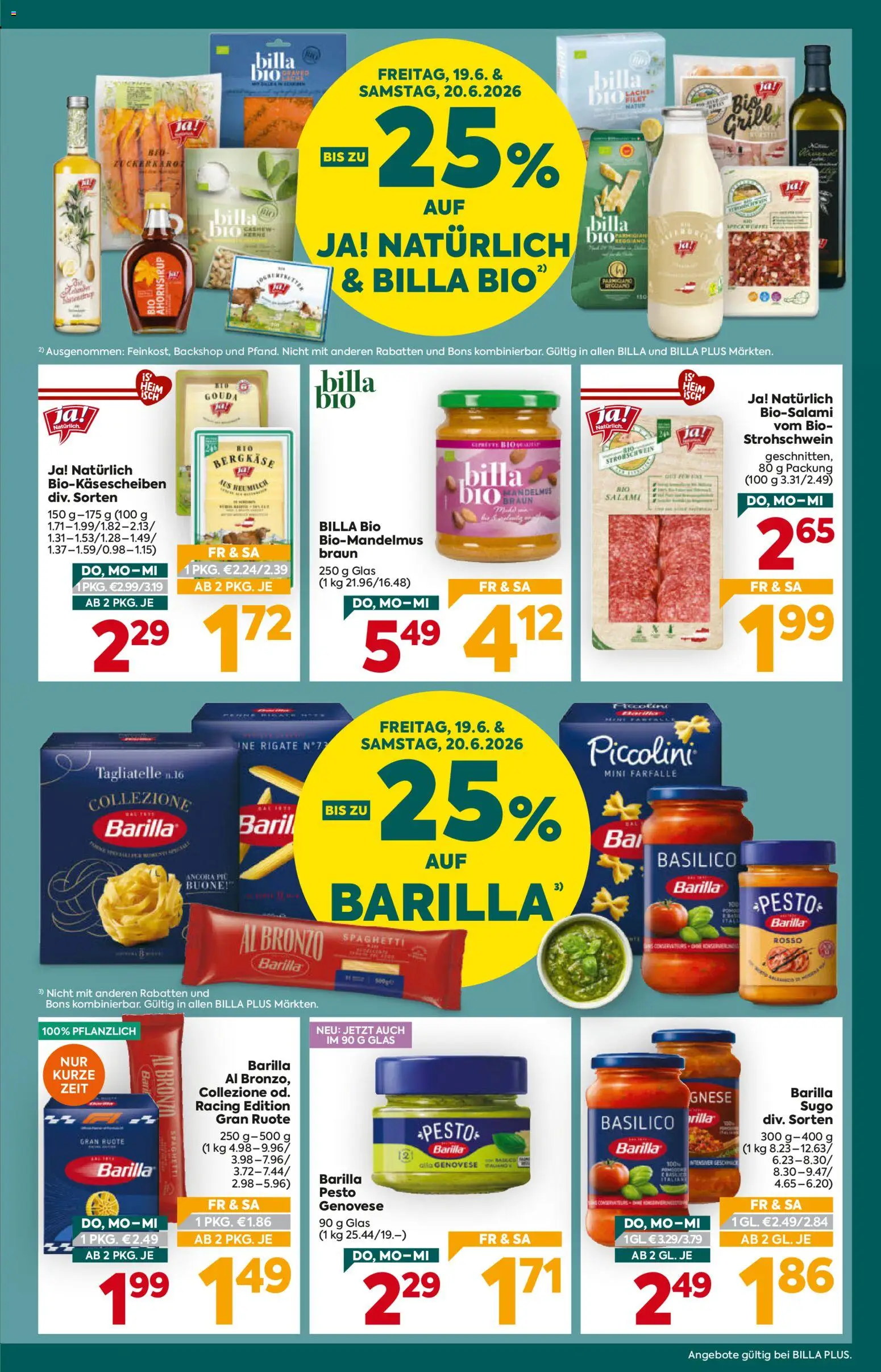Billa Plus Flugblatt gültig ab 18.06.2026 | Seite: 3