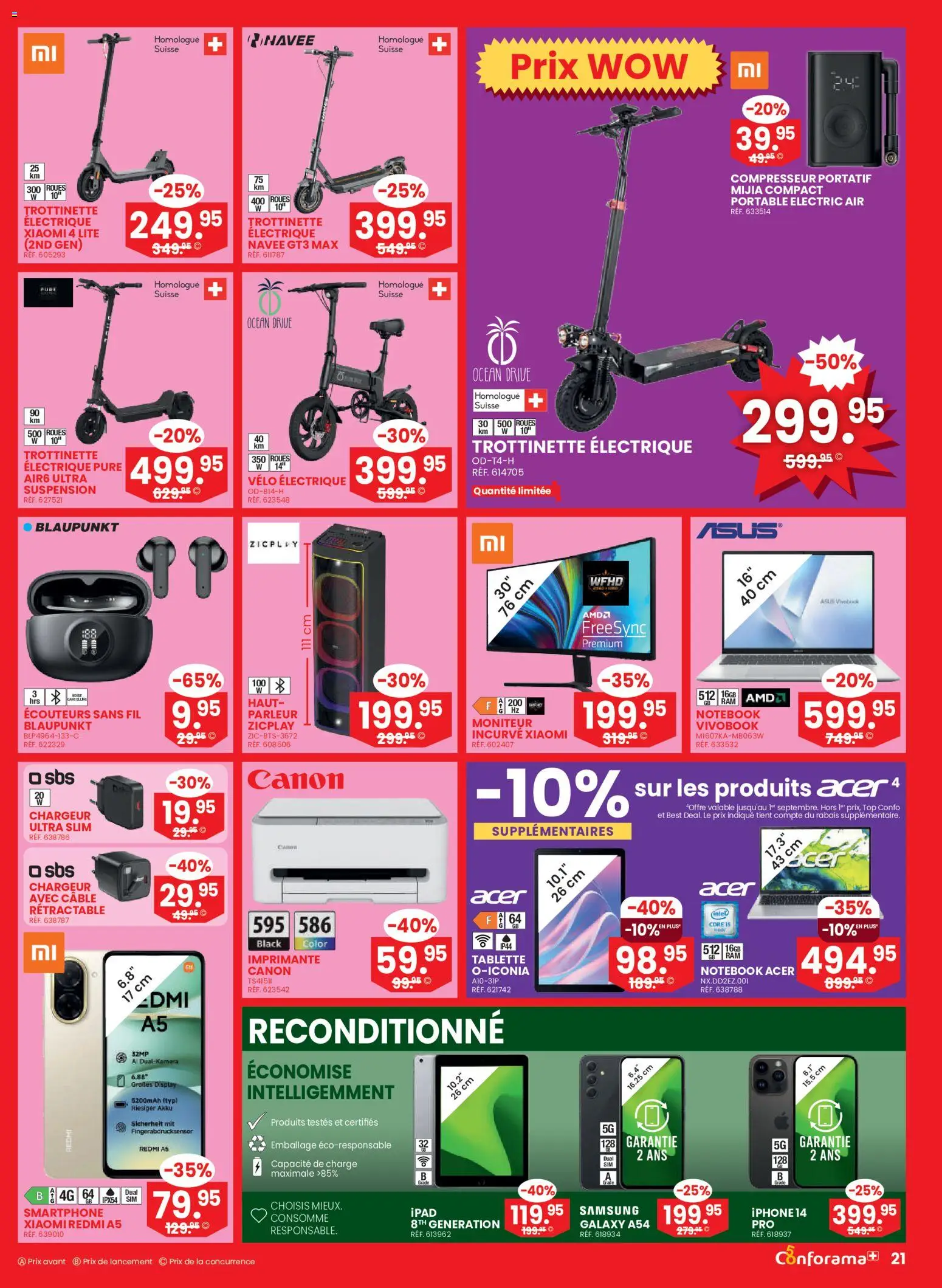 Conforama aktionen FR – gültig ab 26.08.2026 | Seite: 21