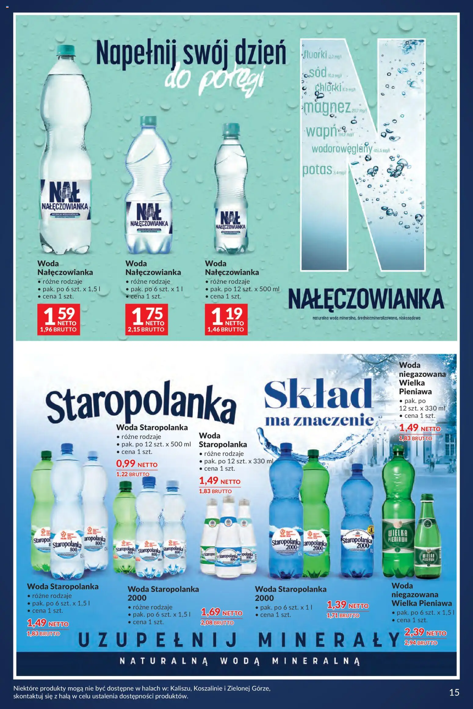Makro gazetka - Lato pełne inspiracji od 04.08.2026 | Strona: 6 | Produkty: Woda