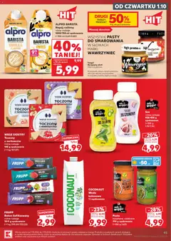 Pogląd oferty "Pesto bazyliowe, verde, Pesto bazyliowe, verde 190 g opakowanie" - ważna od 01.10.2026 | Strona: 45