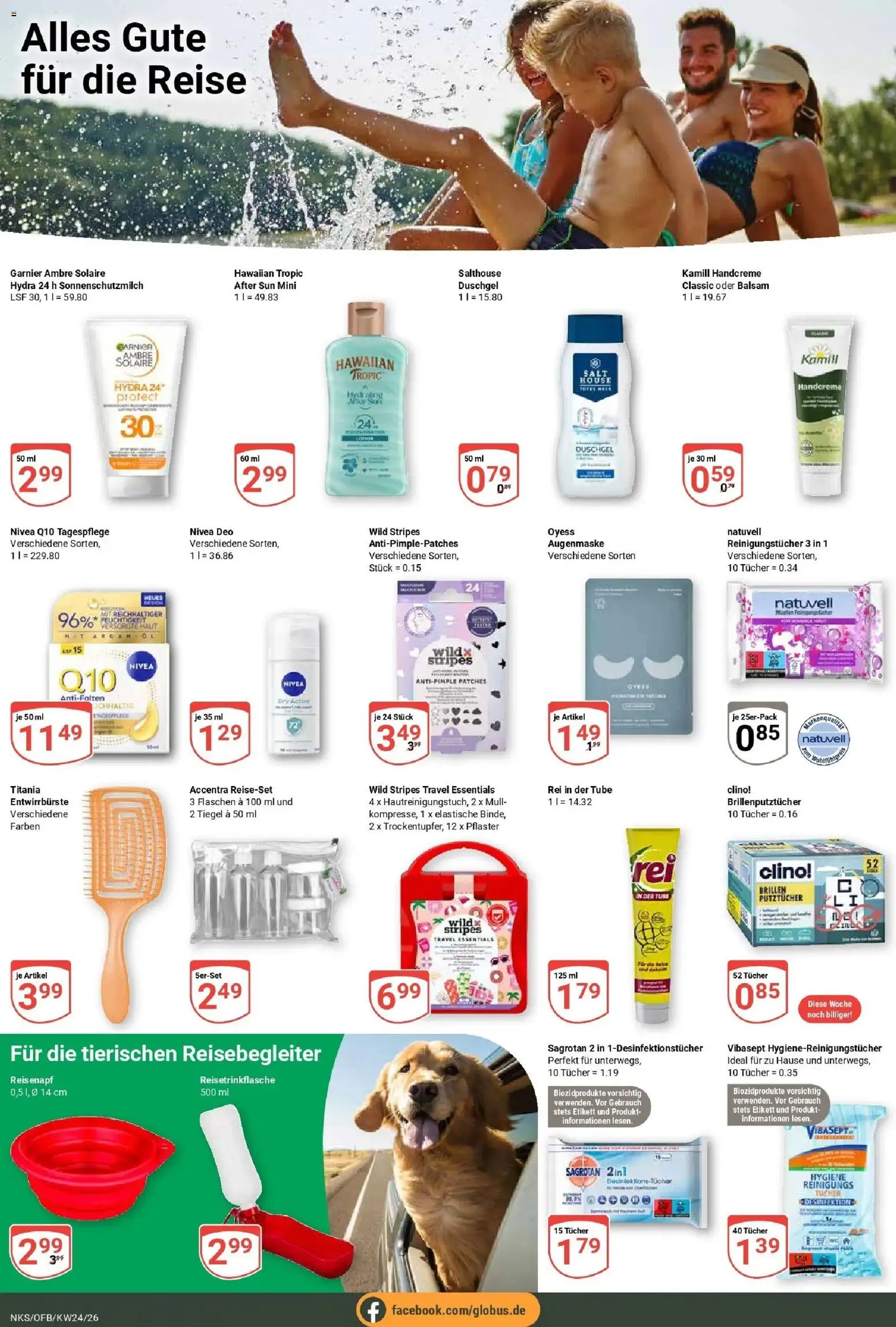 Globus Prospekt Neunkirchen – gültig ab 08.06.2026 | Seite: 25 | Produkte: Handcreme, Duschgel, After Sun, Augenmaske