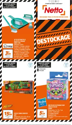 Netto - Prévisualisation de Netto  destockage août valide à partir de 04/08/2026