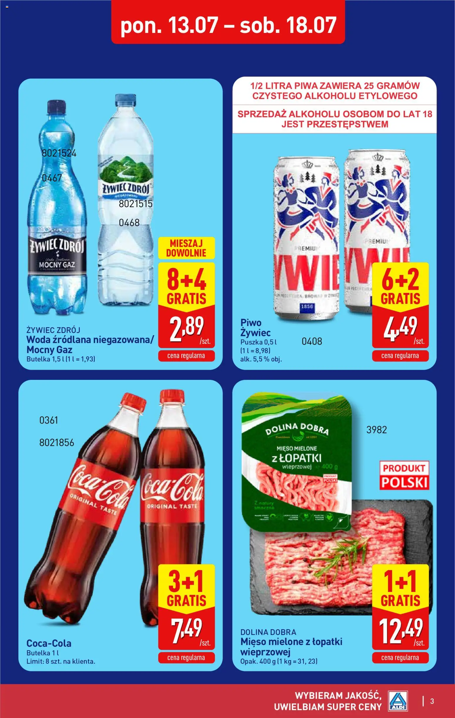 Aldi Polsko leták od 13.07.2026 | Strana: 3