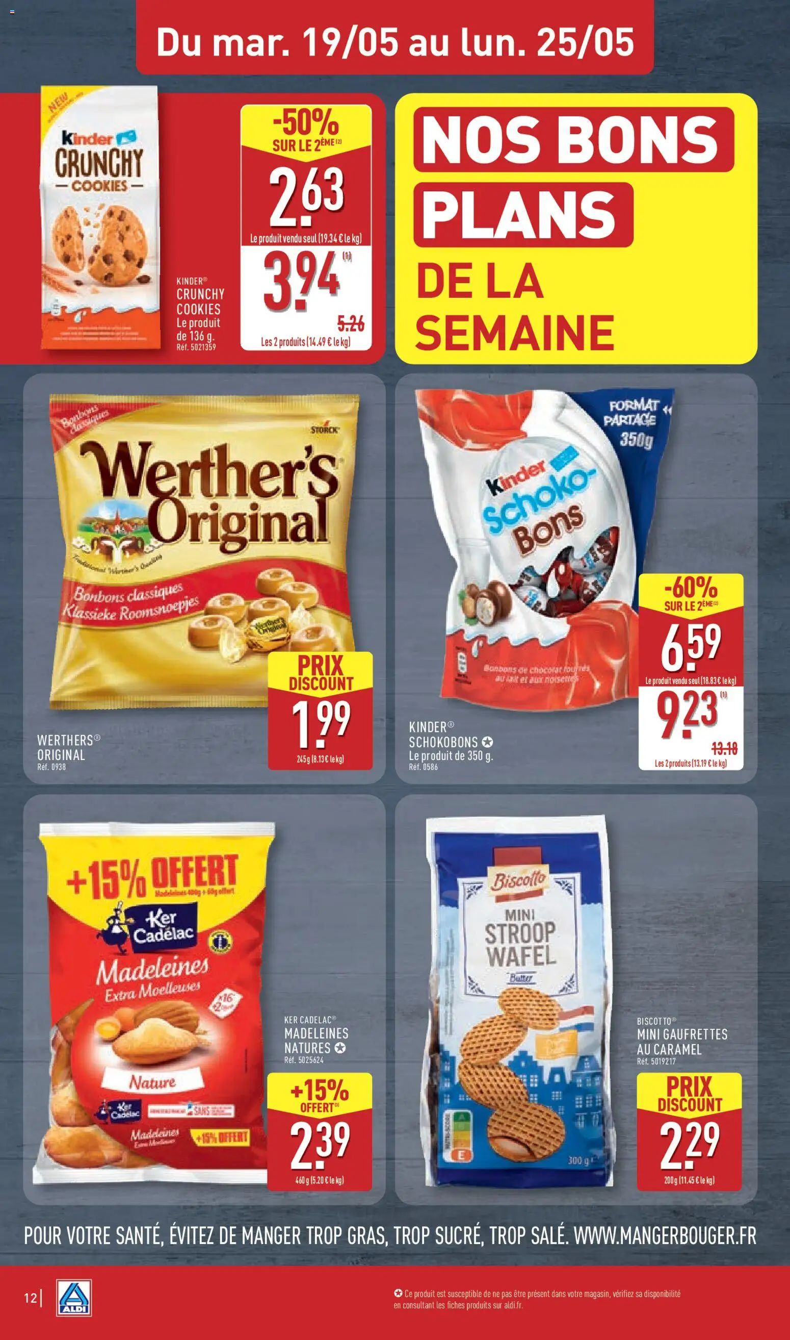 {H1} | Page: 14 | Produits: Cookies, Bonbons