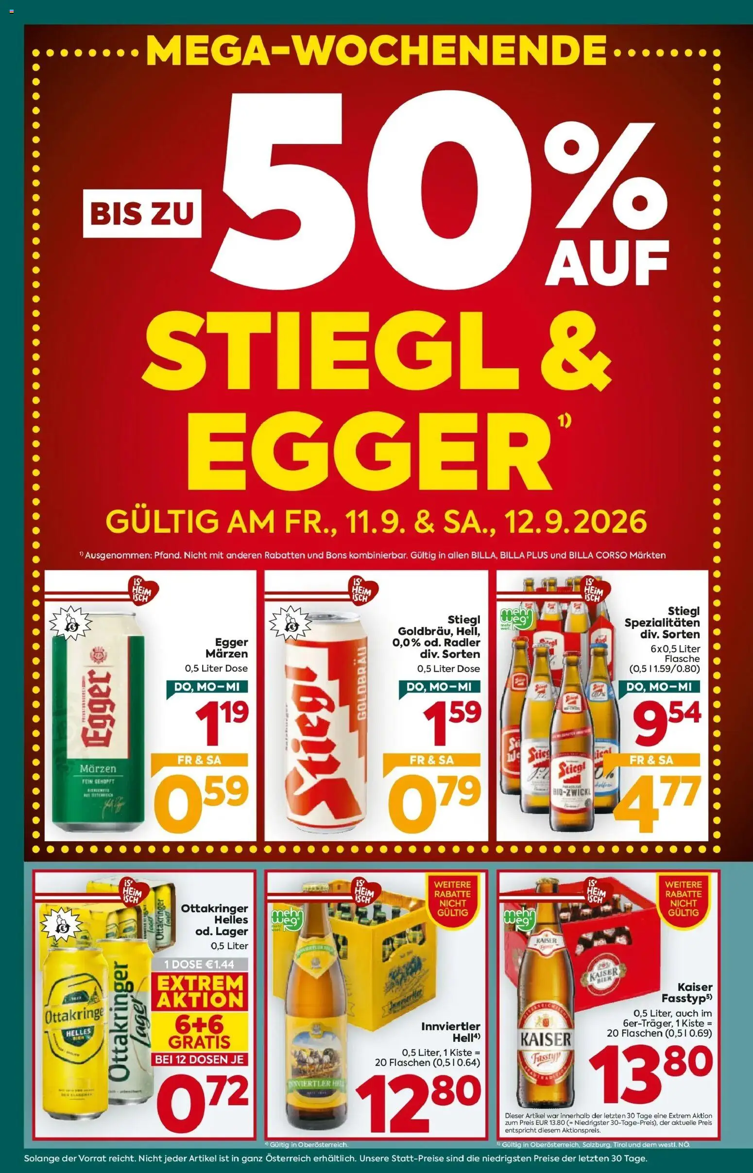 Billa Plus Flugblatt - Oberösterreich gültig ab 10.09.2026 | Seite: 2 | Produkte: Radler