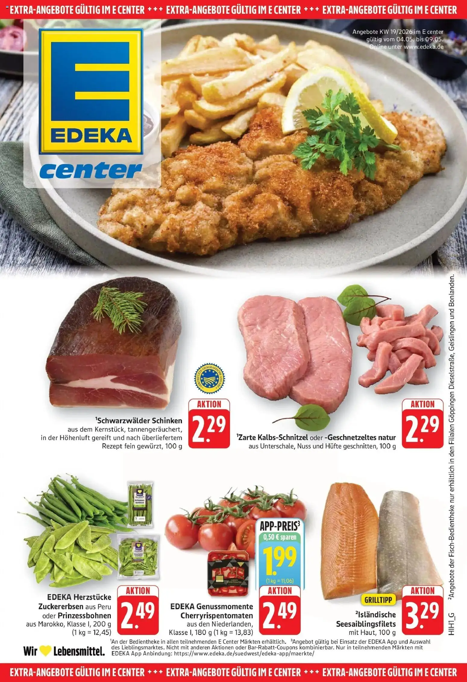 Edeka prospekt Göppingen	 – gültig ab 04.05.2026 | Seite: 27 | Produkte: Schinken