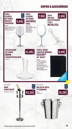 Pré-visualização Makro Especial Vinhos válido de 24/09/2026 | Página: 35