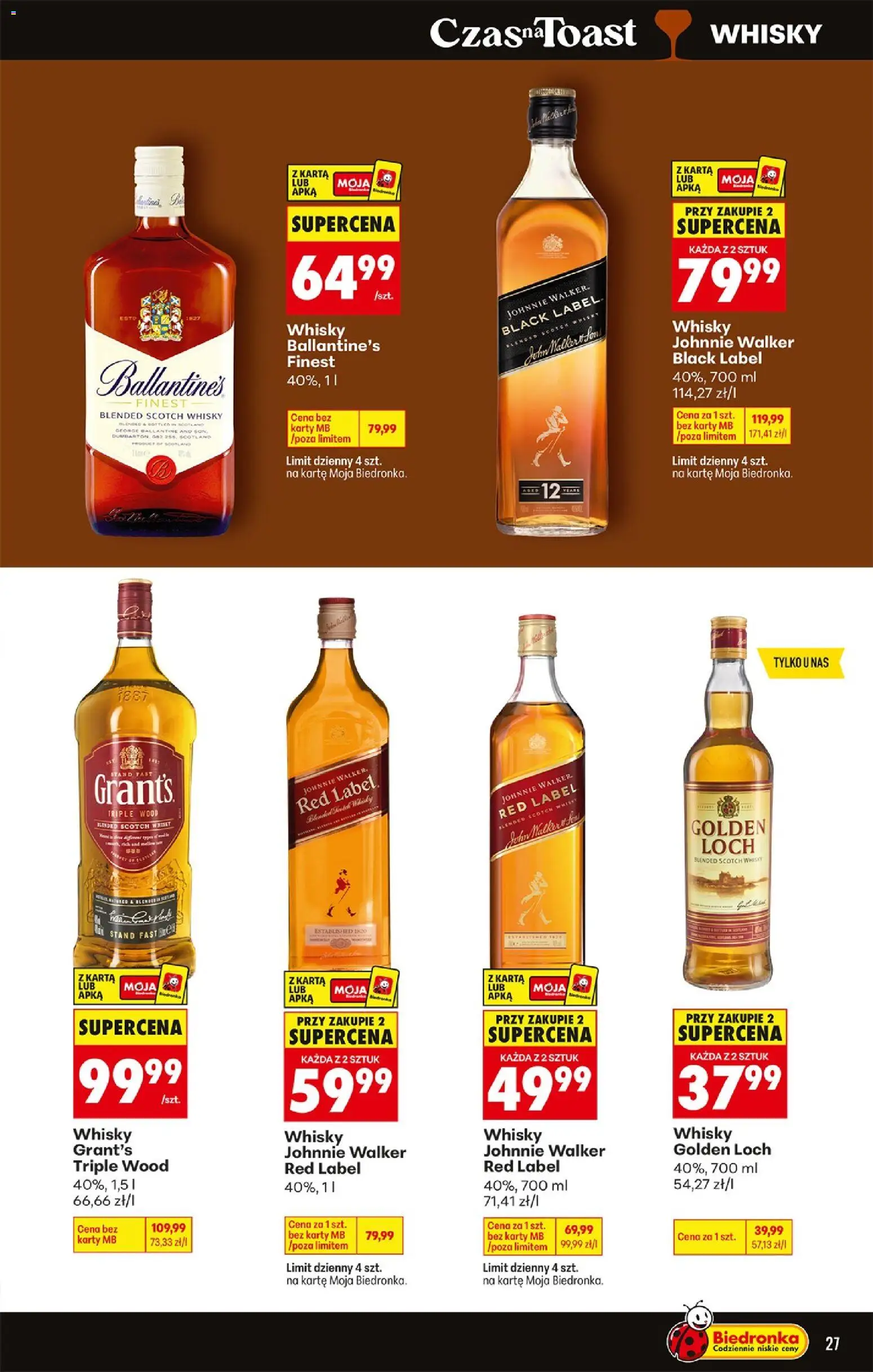Biedronka gazetka - Czas na toast od 01.06.2026 | Strona: 27