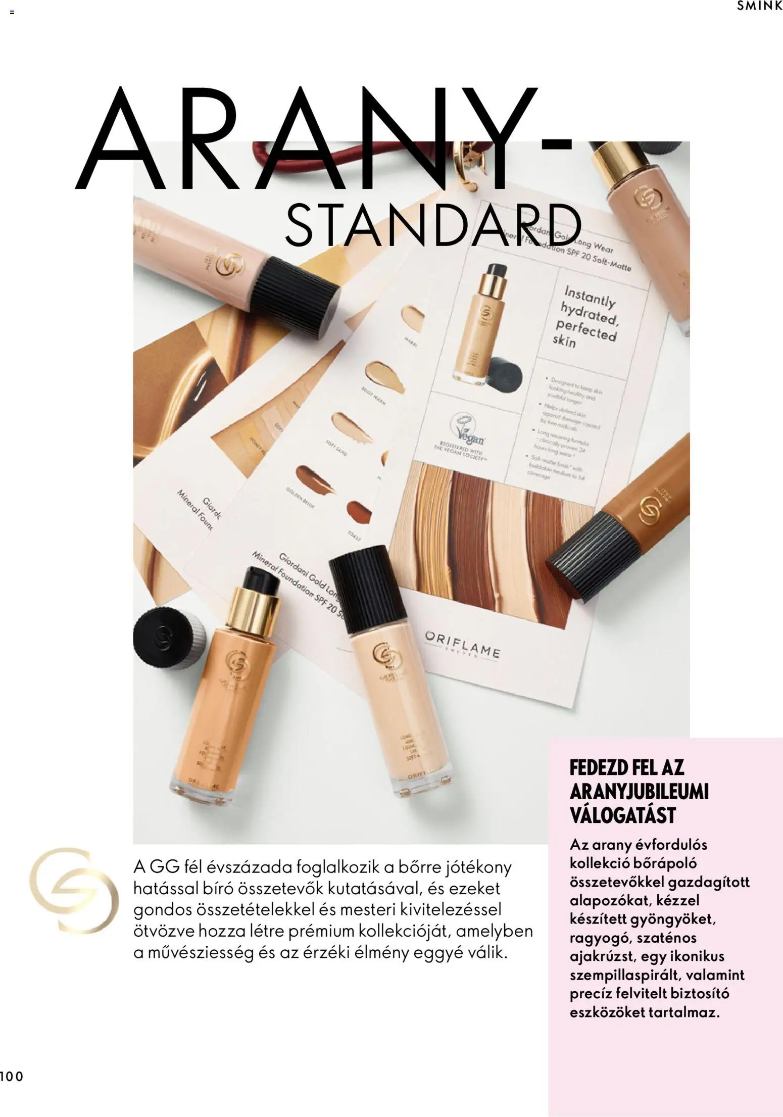 Oriflame akciós ujság - amely érvényes a következő dátumtól: 2026.09.30. | Oldal: 100 | Termékek: Vegán