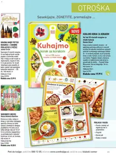 Svet knjige katalog akcije – veljaven od 05.10.2026 | Stran: 46 | Izdelki: Med, Knjiga, Prigrizki, Klobase