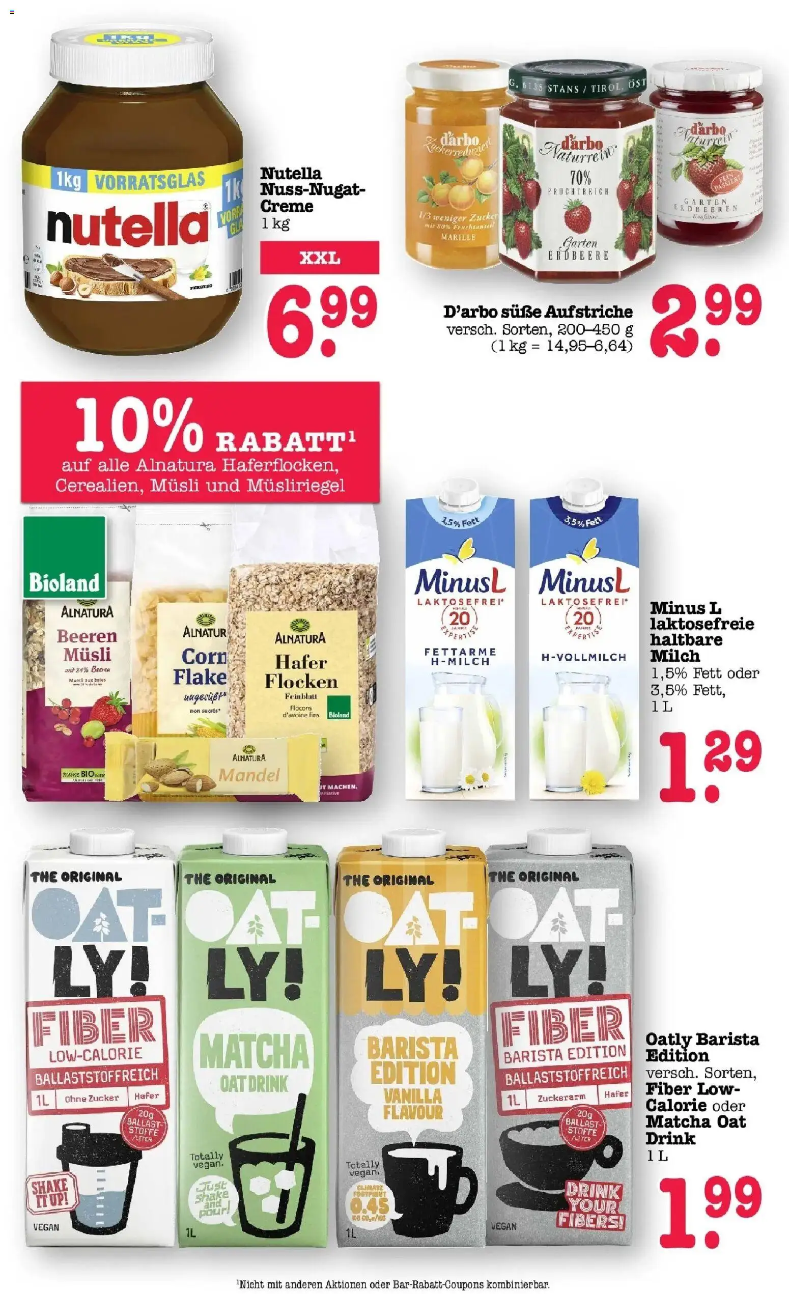 Edeka Prospekt Offenbach (ab 19.10.2026) » Angebote Online | Seite: 39 | Produkte: Milch, Oatly, Erdbeeren, Flocken