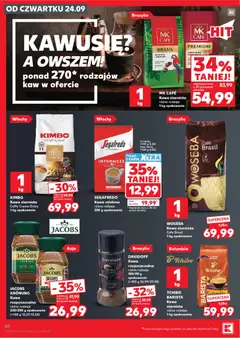 Pogląd oferty "Kaufland gazetka" - ważna od 24.09.2026 | Strona: 50 | Produkty: Karta, Kawa ziarnista, Tchibo kawa ziarnista, Kawa mielona
