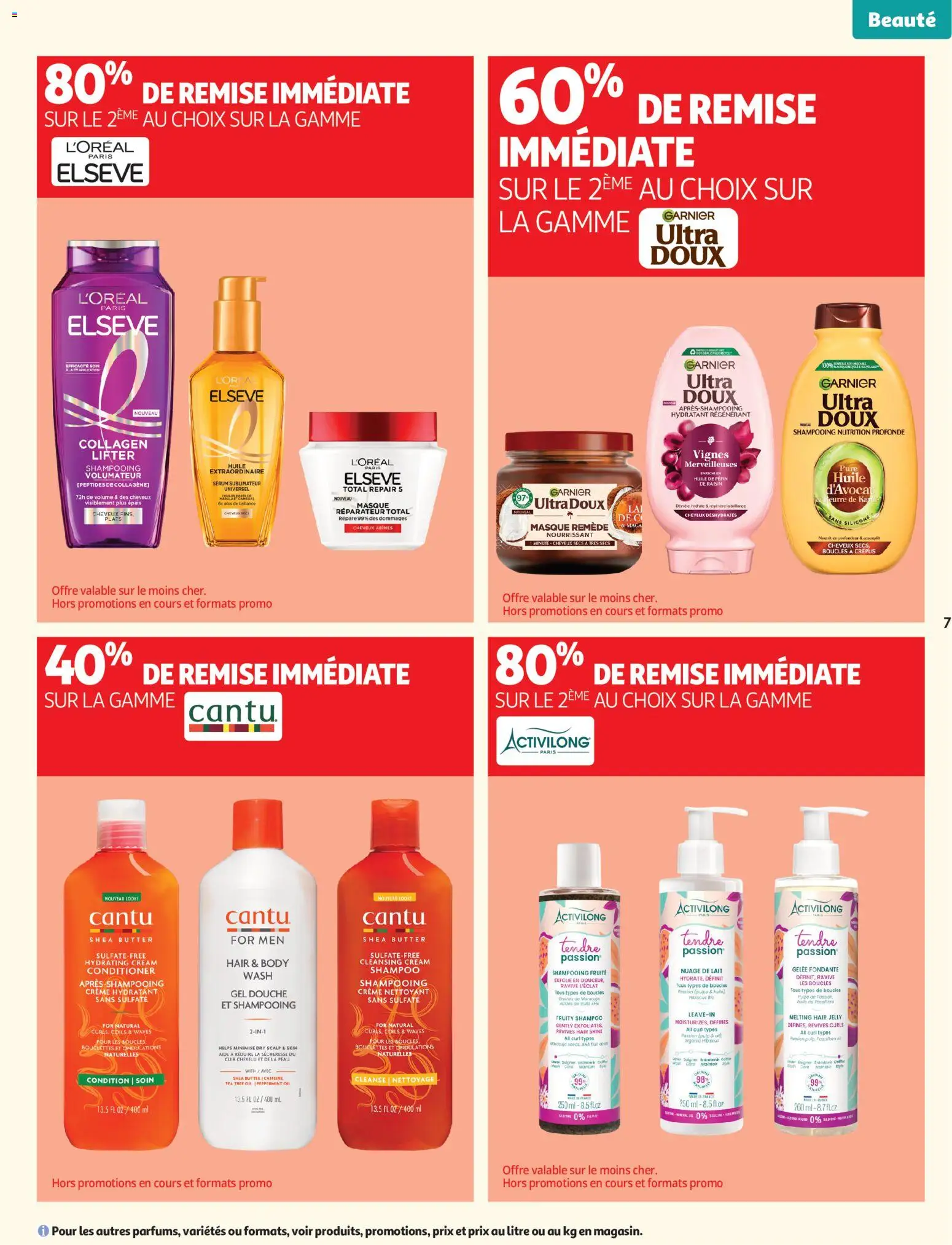 {H1} | Pagina: 7 | Producten: Gel, Douche, Shampoo, Crème