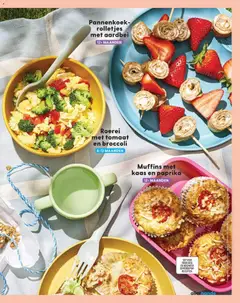Roerei met tomaat en broccoli, Roerei met tomaat en broccoli - Voorbeeld van een folder van Albert Heijn, geldig van 03-07-2026 | Pagina: 94