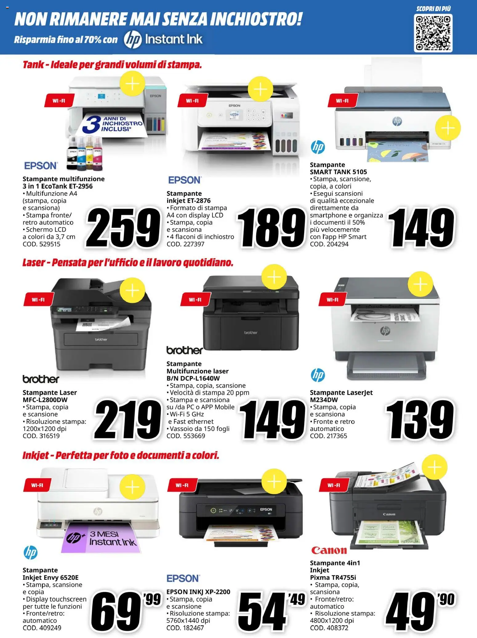 Volantino Media World del 16/07/2026 | Pagina: 3 | Prodotti: Schermo, Mobile, PC, Vassoio