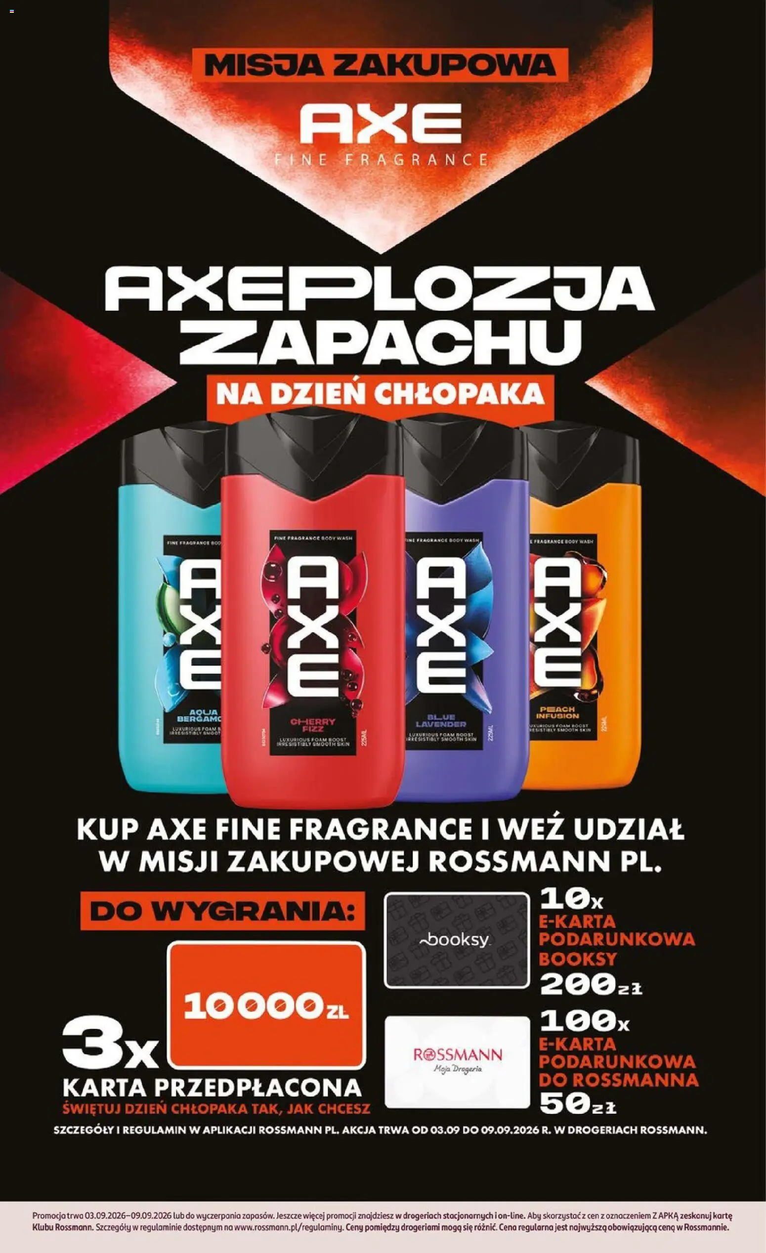 Rossmann gazetka od 03.09.2026 | Strona: 8 | Produkty: Karta, Drogeria, Body