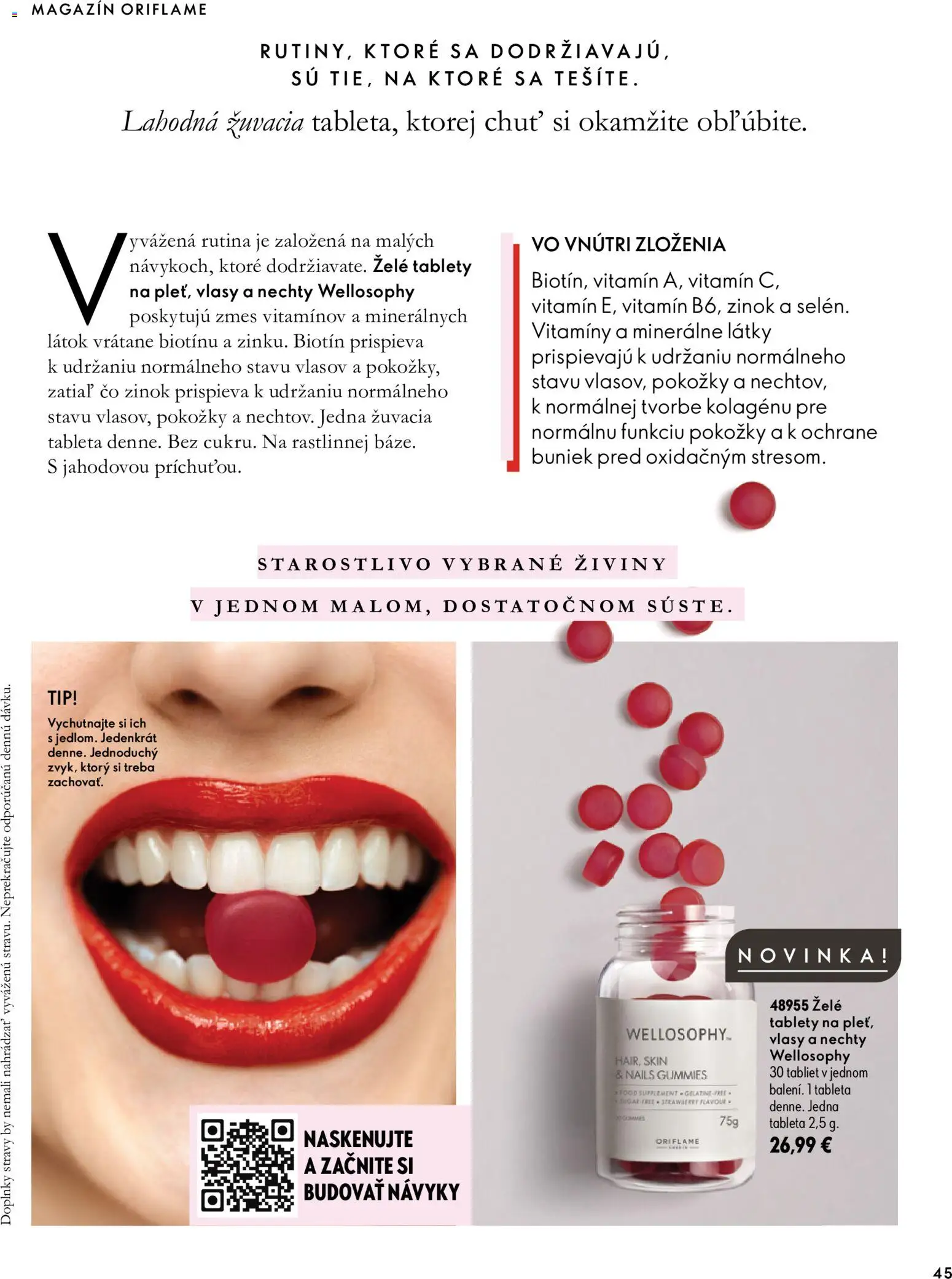 Nové Oriflame akcie – leták je platný od 30.09.2026 | Strana: 45 | Produkty: Toaletná voda, Voda