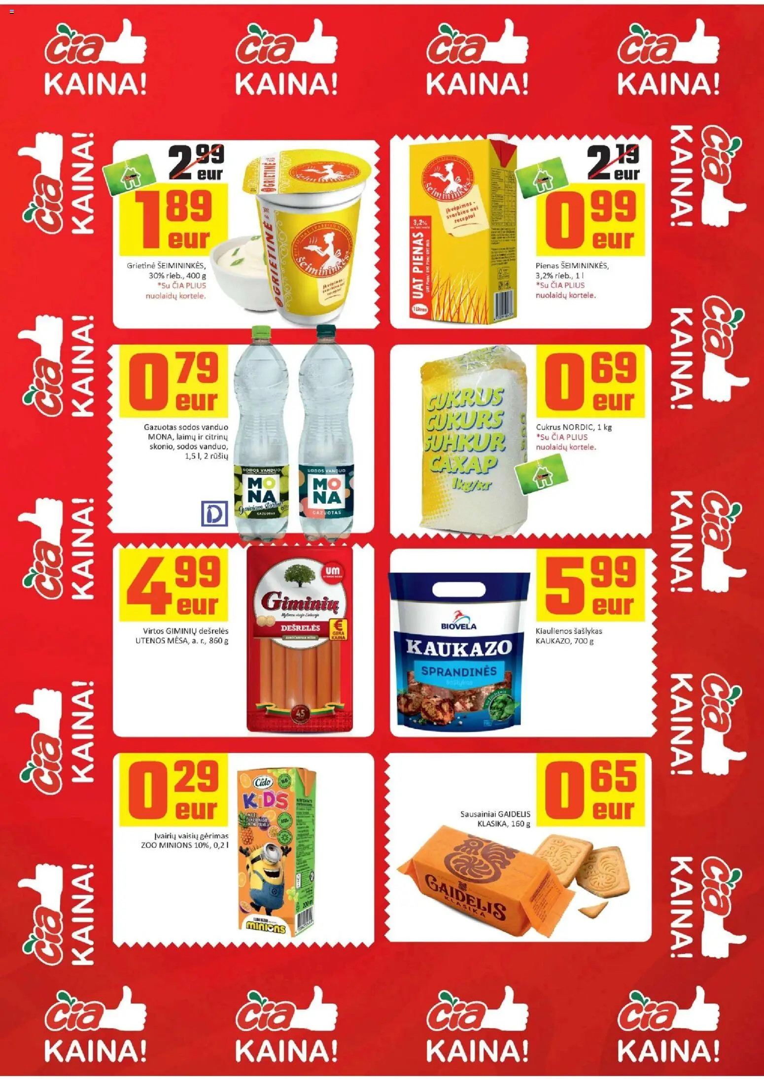 ČIA MARKET akcijos nuo 12.05.2026 | Puslapis: 19