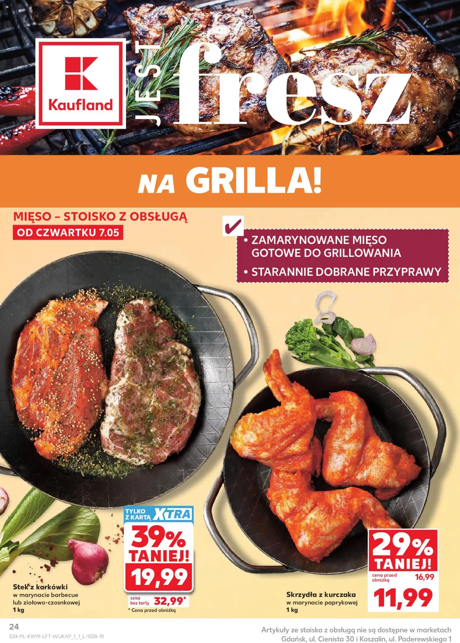 Kaufland gazetka od 07.05.2026 | Strona: 24 | Produkty: Karta, Mięso, Przyprawy