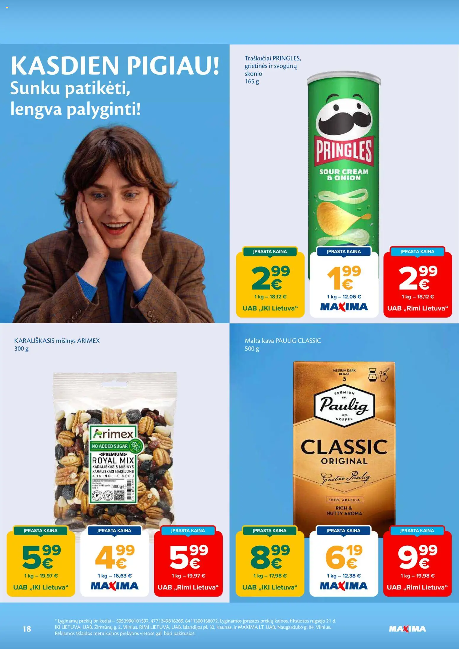 MAXIMA akcijos nuo 2026.09.29 | Puslapis: 18